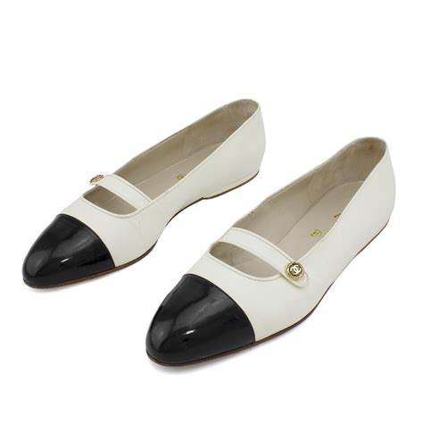 vintage chanel mary janes|chanel mary jane flats.